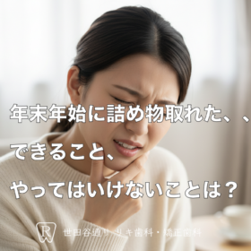 末年始の歯のトラブル