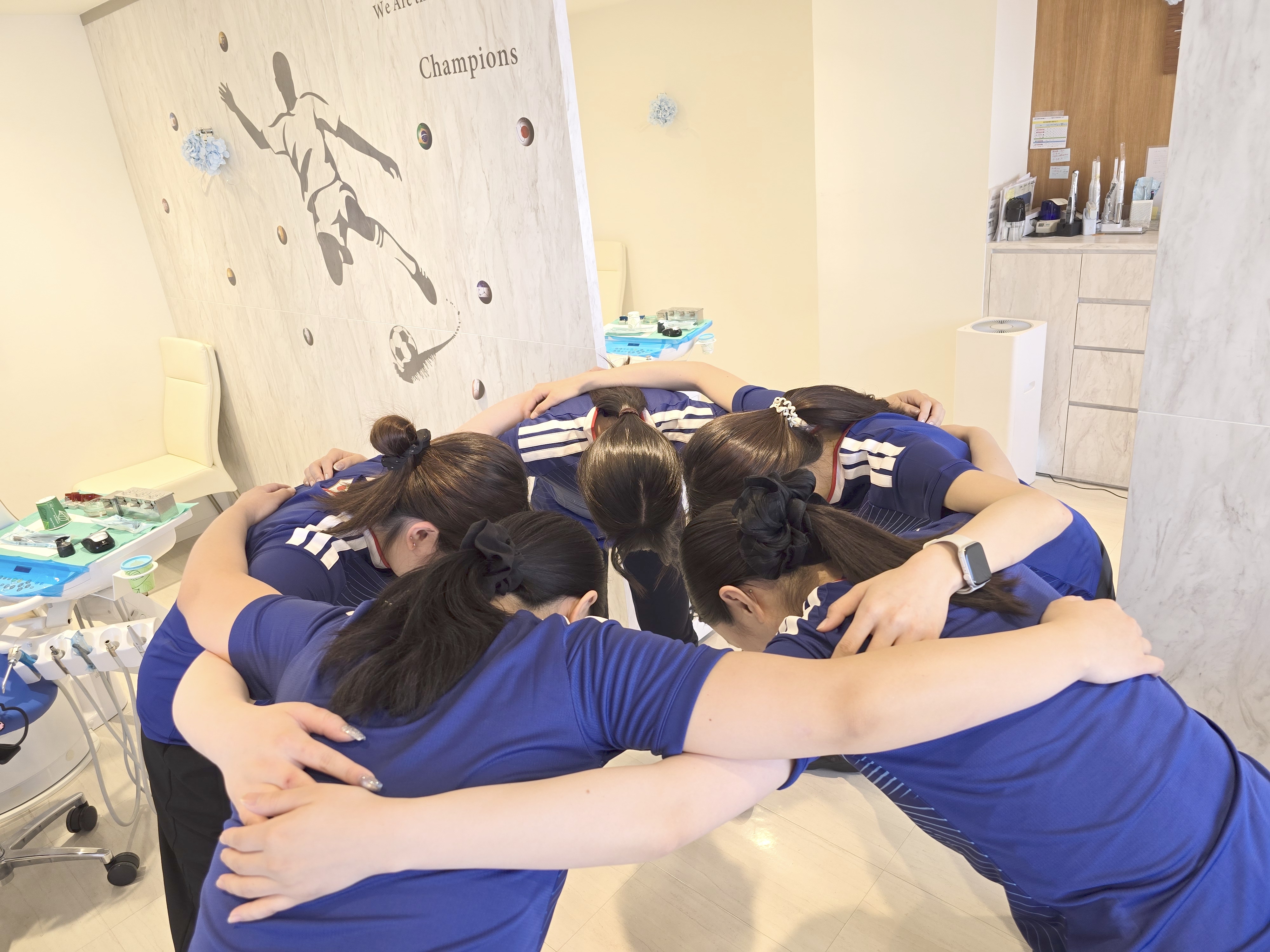 一致団結　サッカーW杯
